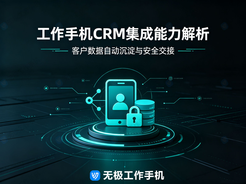 无极工作手机CRM集成能力解析-1 无极工作手机CRM集成能力解析-1